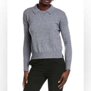 100% cashmere Gray Sweater XS